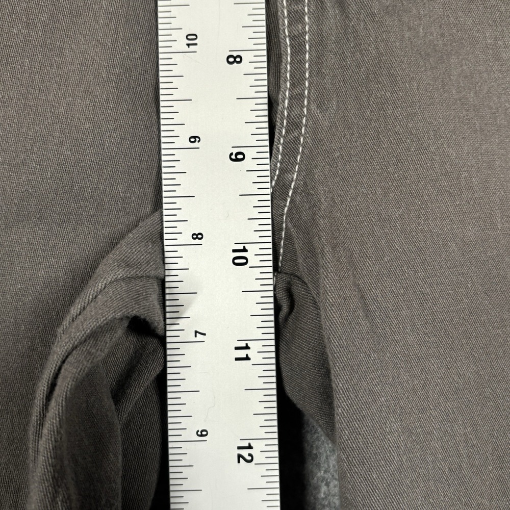 Rachel Paige Cargo Jogger Pants Womens Medium Gray Contrast Stitch Utility - Picture 8 of 9